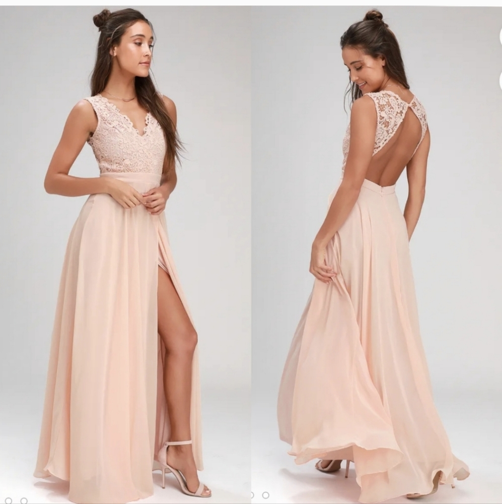 Lulu's Do Re Mi Dress - Blush